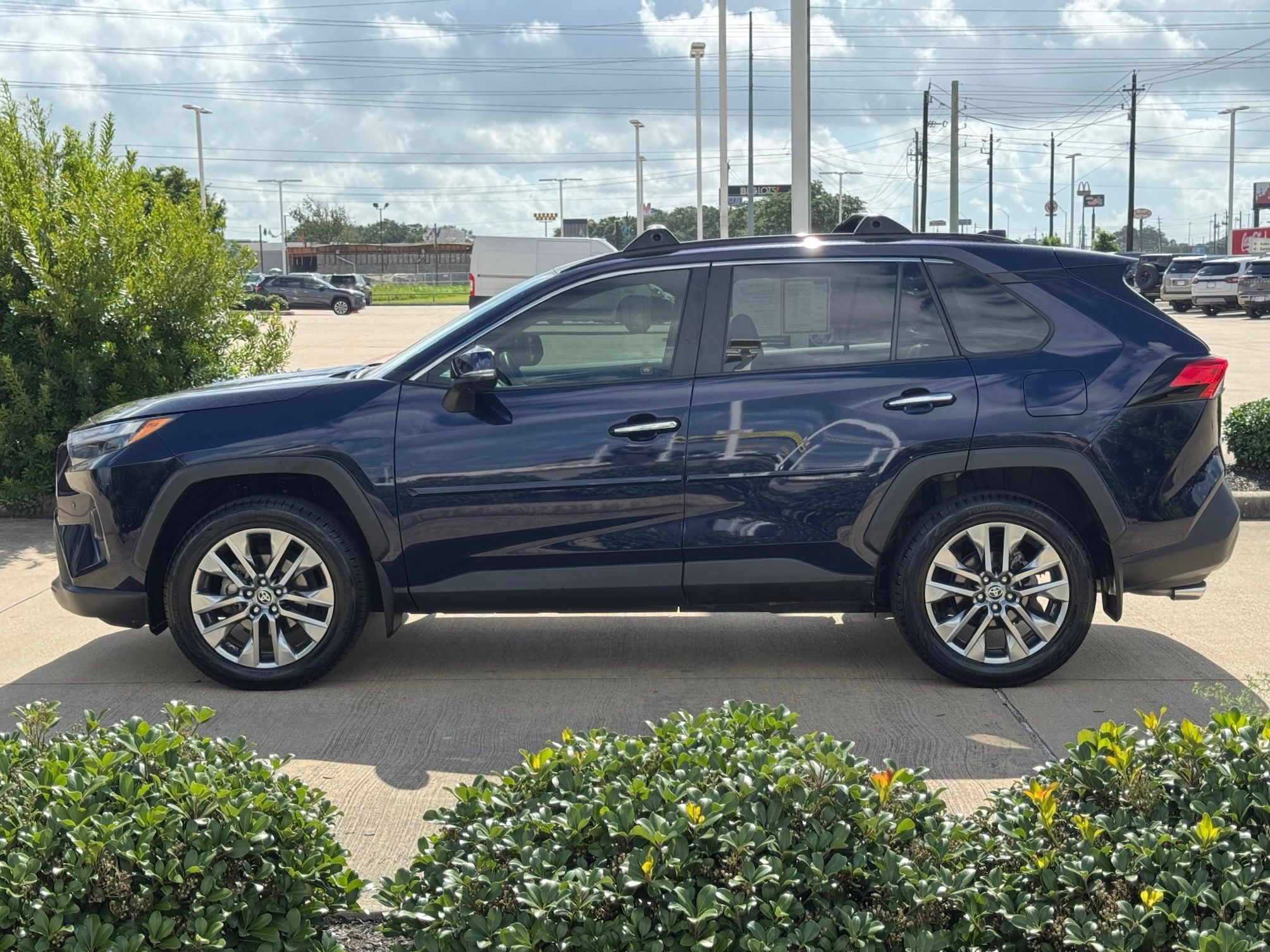 2024 Toyota RAV4 Limited Blue at DeMontrond Auto Country