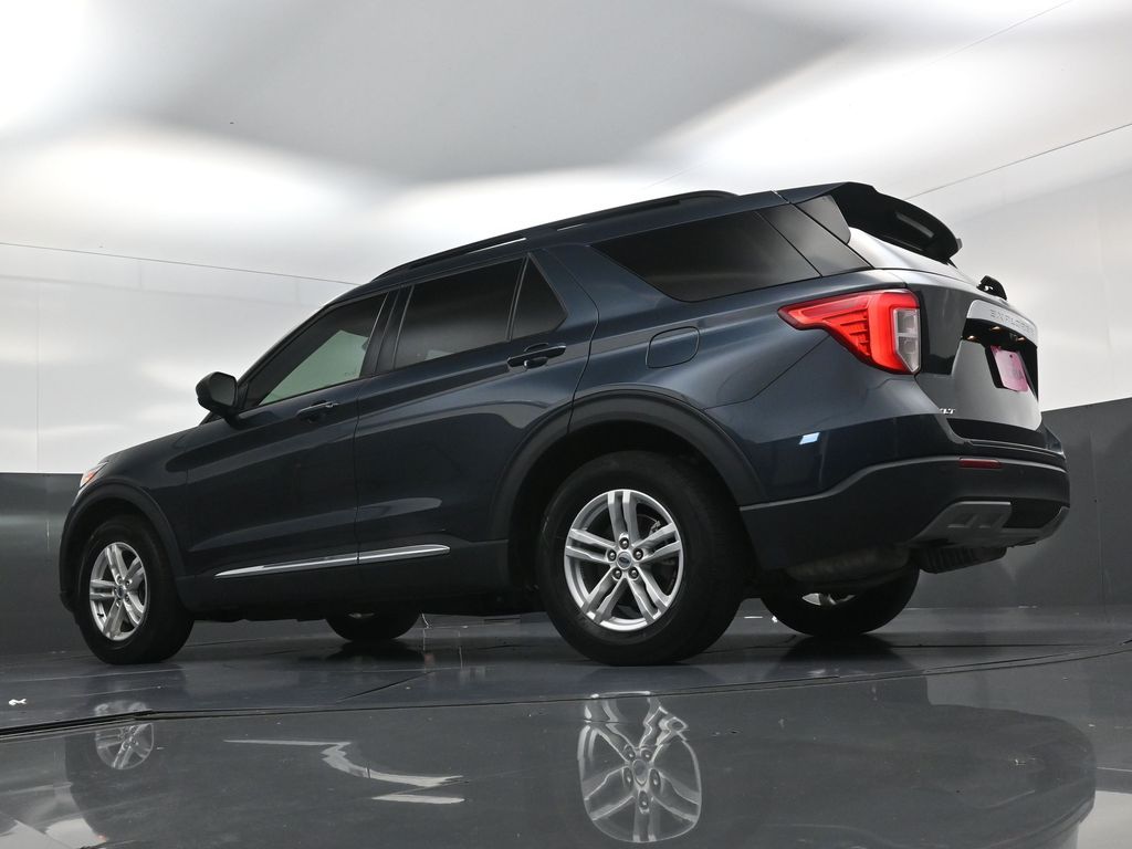 2023 Ford Explorer XLT Blue at North Houston Mitsubishi