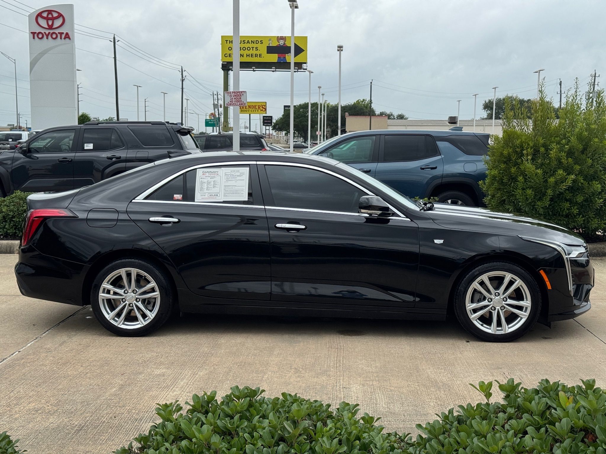 2024 Cadillac CT4 Luxury Black at Cook Ford