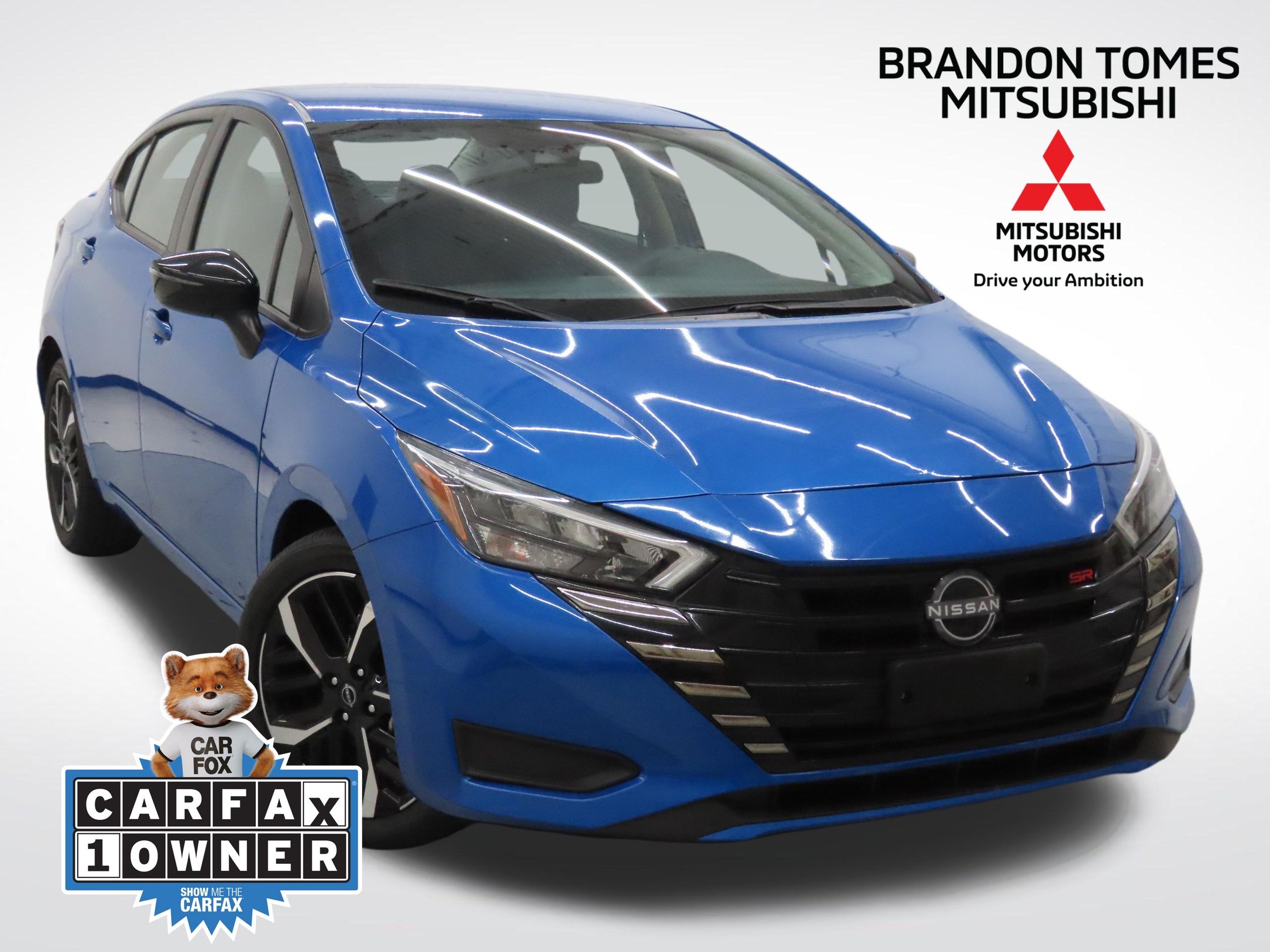 Electric Blue Metallic 2024 Nissan Versa Sedan Front-Wheel Drive Continuously Variable Transmission