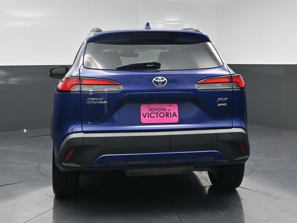 2022 Toyota Corolla Cross XLE Blue at Big Star Chrysler Jeep Dodge Ram 