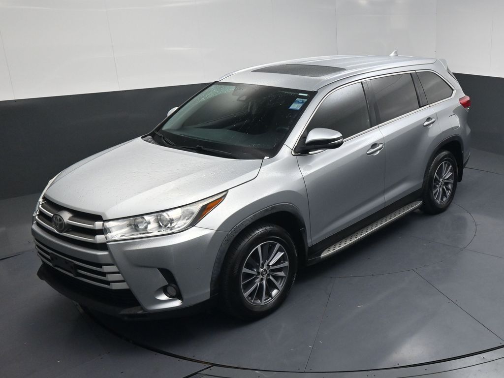 2019 Toyota Highlander XLE Silver at DeMontrond Mazda