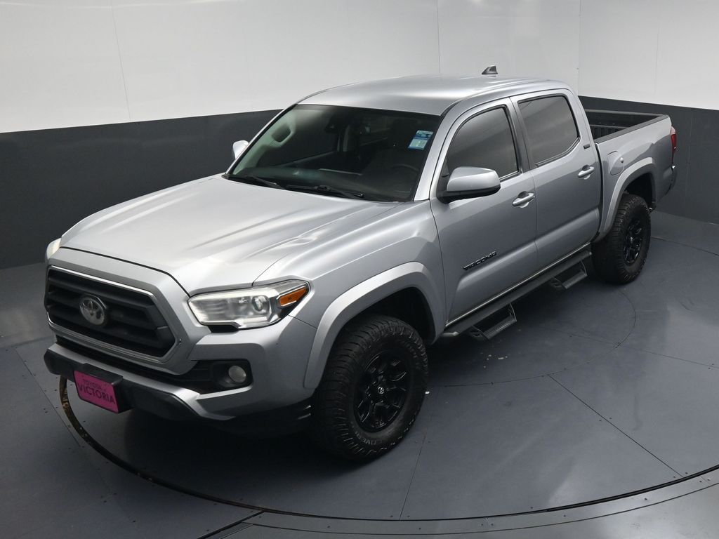 2020 Toyota Tacoma SR5 Silver at Gullo Toyota