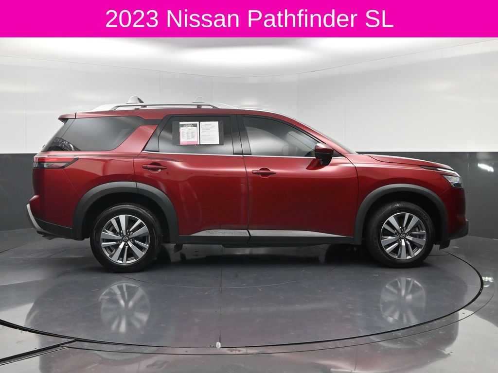 2023 Nissan Pathfinder SL Red at Parkway Family Mazda