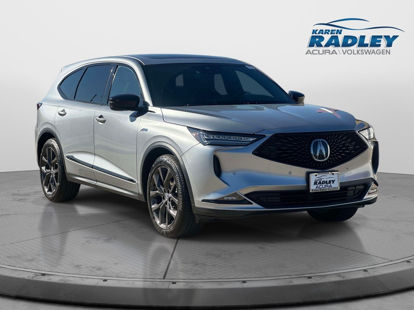 Lunar Silver Metallic 2024 Acura MDX SUV / Crossover All-Wheel Drive Automatic