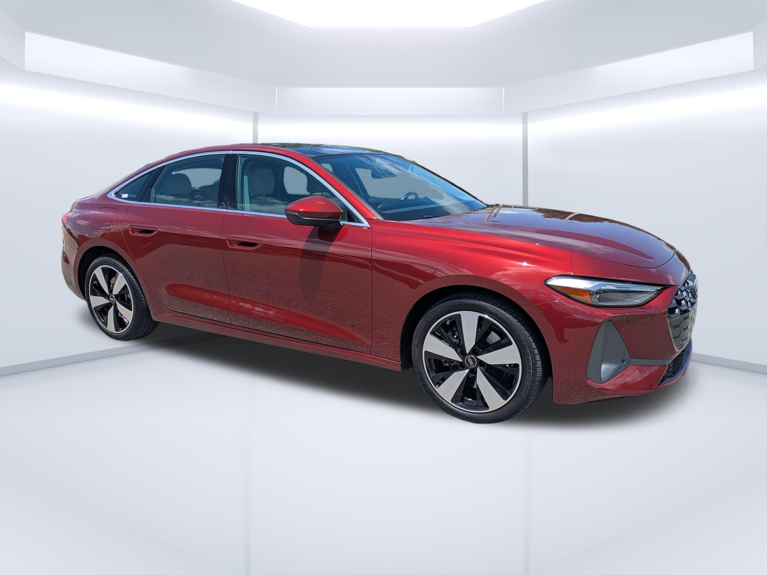 Grenadine Red Metallic 2025 Audi A5 quattro Premium Sedan Sedan All-Wheel Drive 7-Speed Automatic