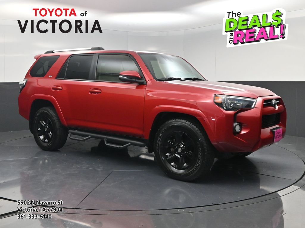 2020 Toyota 4Runner SR5 Red at Bayway Cadillac Southwest