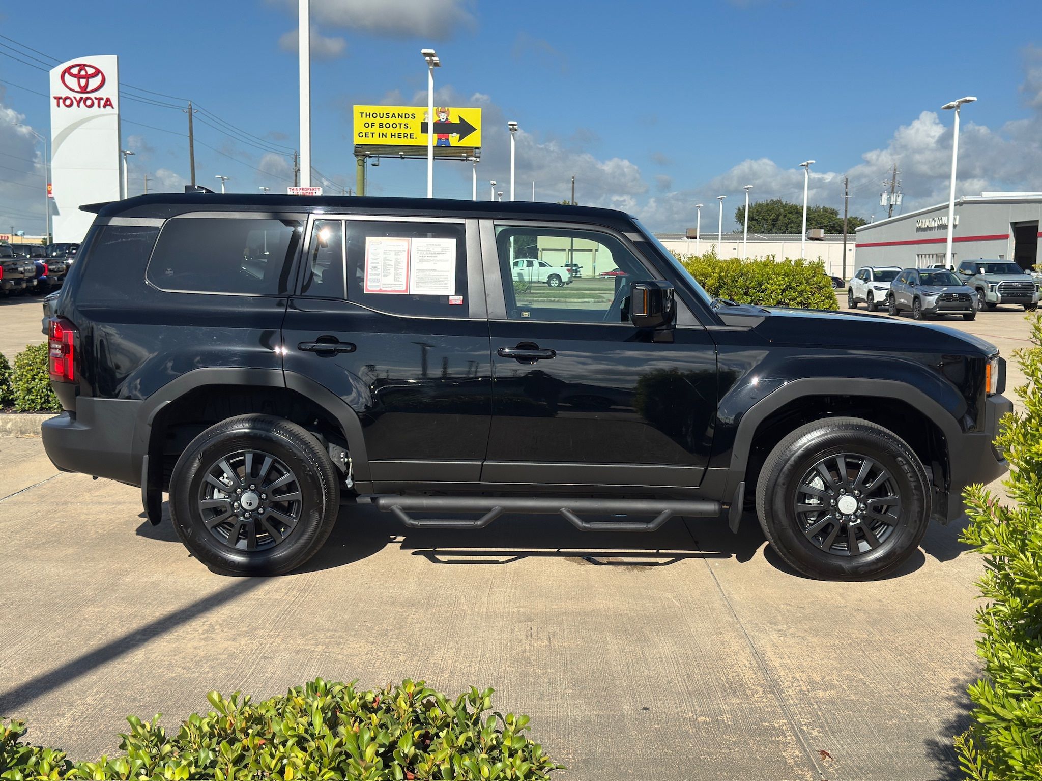 2024 Toyota Land Cruiser 1958 Black at DeMontrond Gulf Freeway