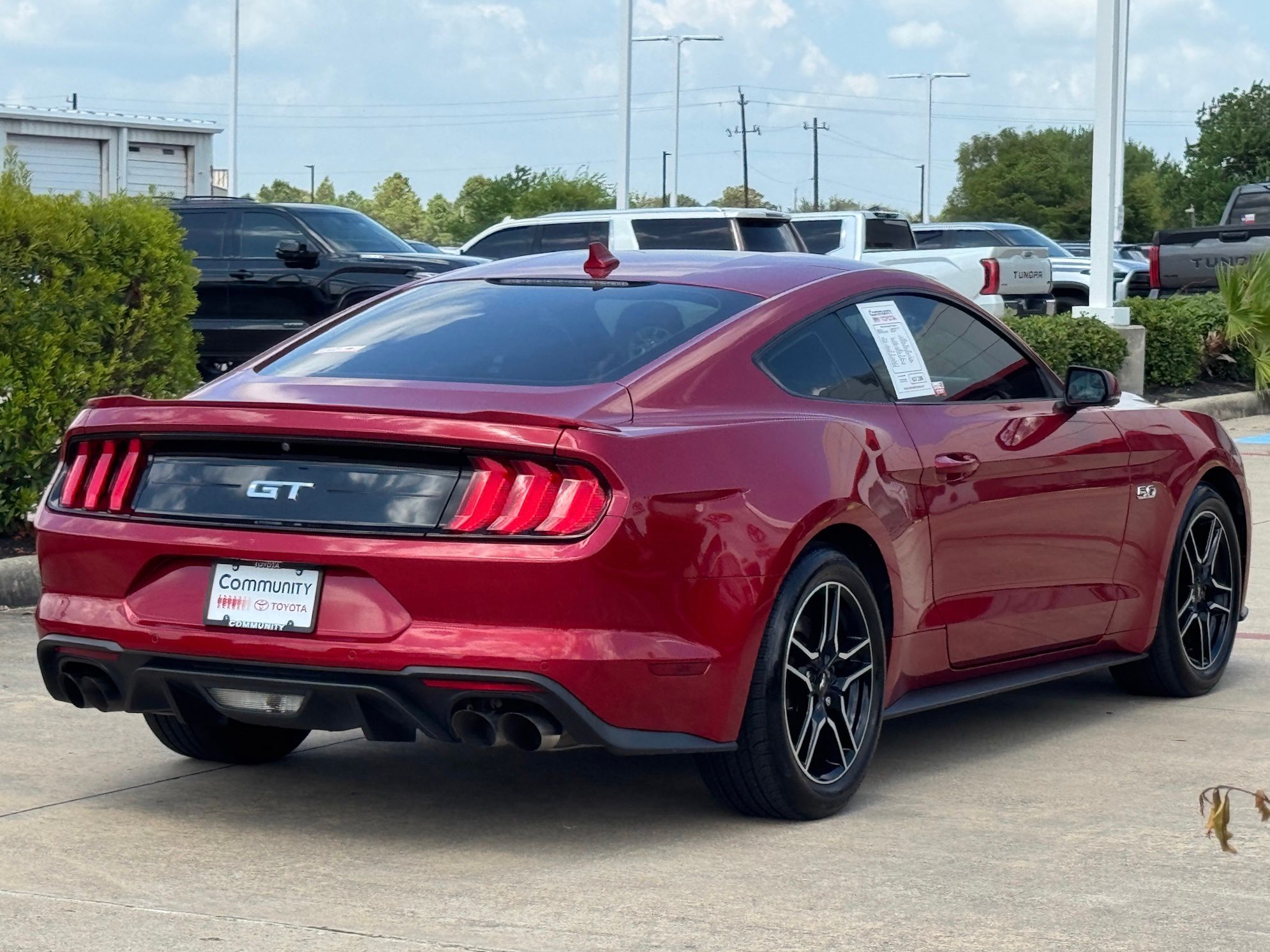 2020 Ford Mustang GT Premium Red at Victoria Chrysler Dodge Jeep Ram