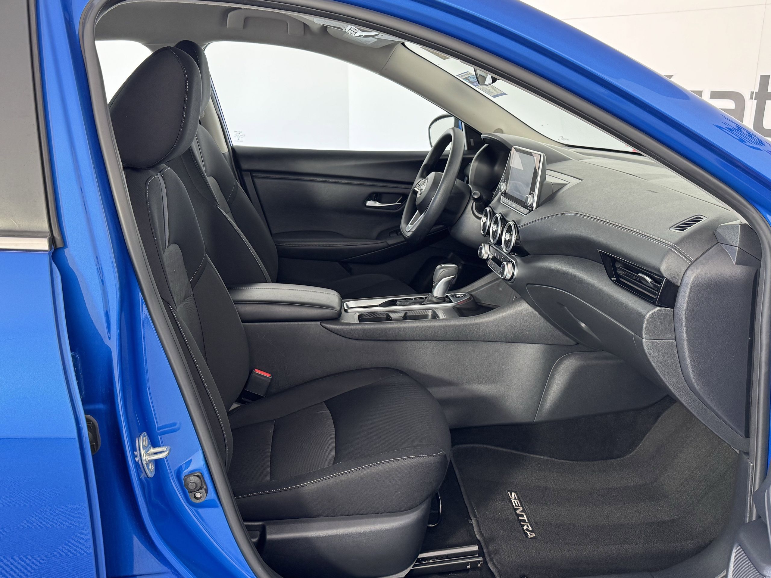 2025 Nissan Sentra SV Blue at Central Houston Nissan