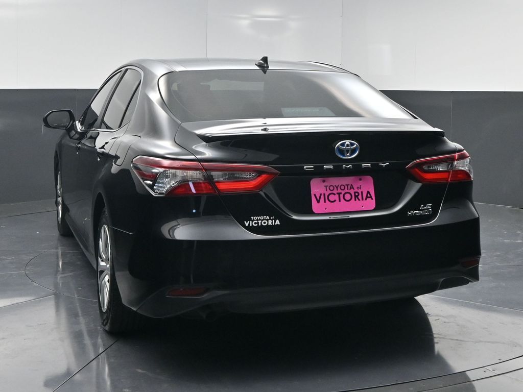 2022 Toyota Camry Hybrid LE Black at Emmons Autoplex
