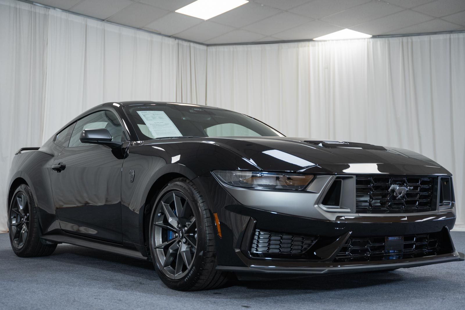Shadow Black 2025 Ford Mustang Dark Horse Fastback RWD Coupe Rear-Wheel Drive Automatic