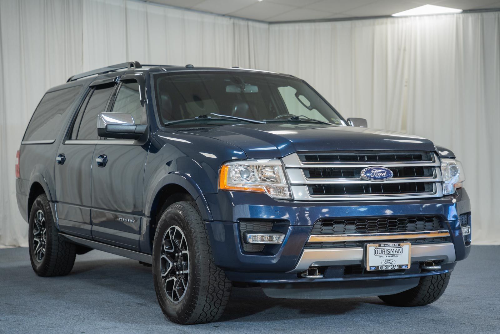 Blue Jeans 2017 Ford Expedition EL Platinum 4WD SUV / Crossover Four-Wheel Drive 6-Speed Automatic