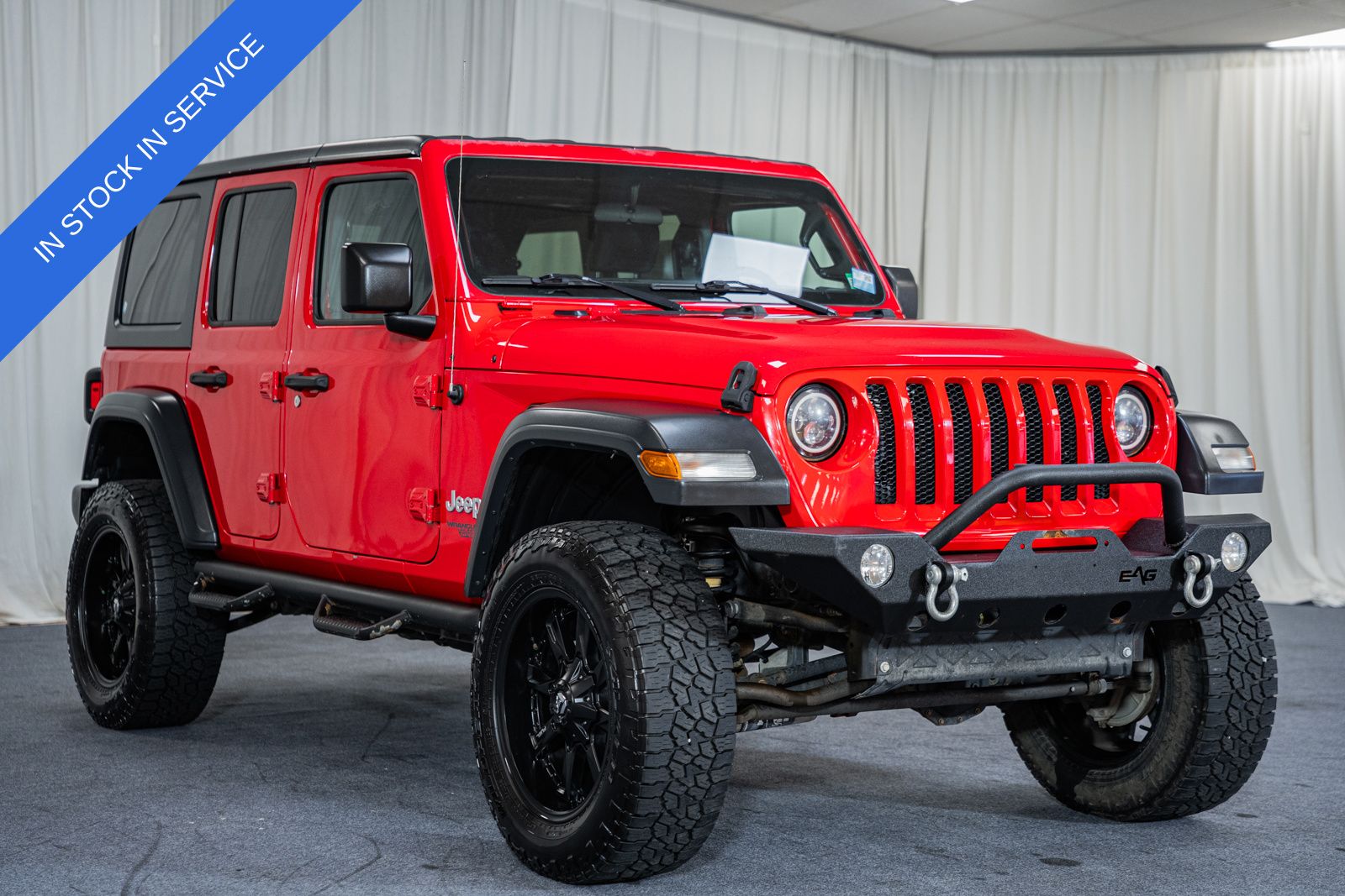 Firecracker Red Clearcoat 2018 Jeep Wrangler SUV / Crossover Four-Wheel Drive 8-Speed Automatic