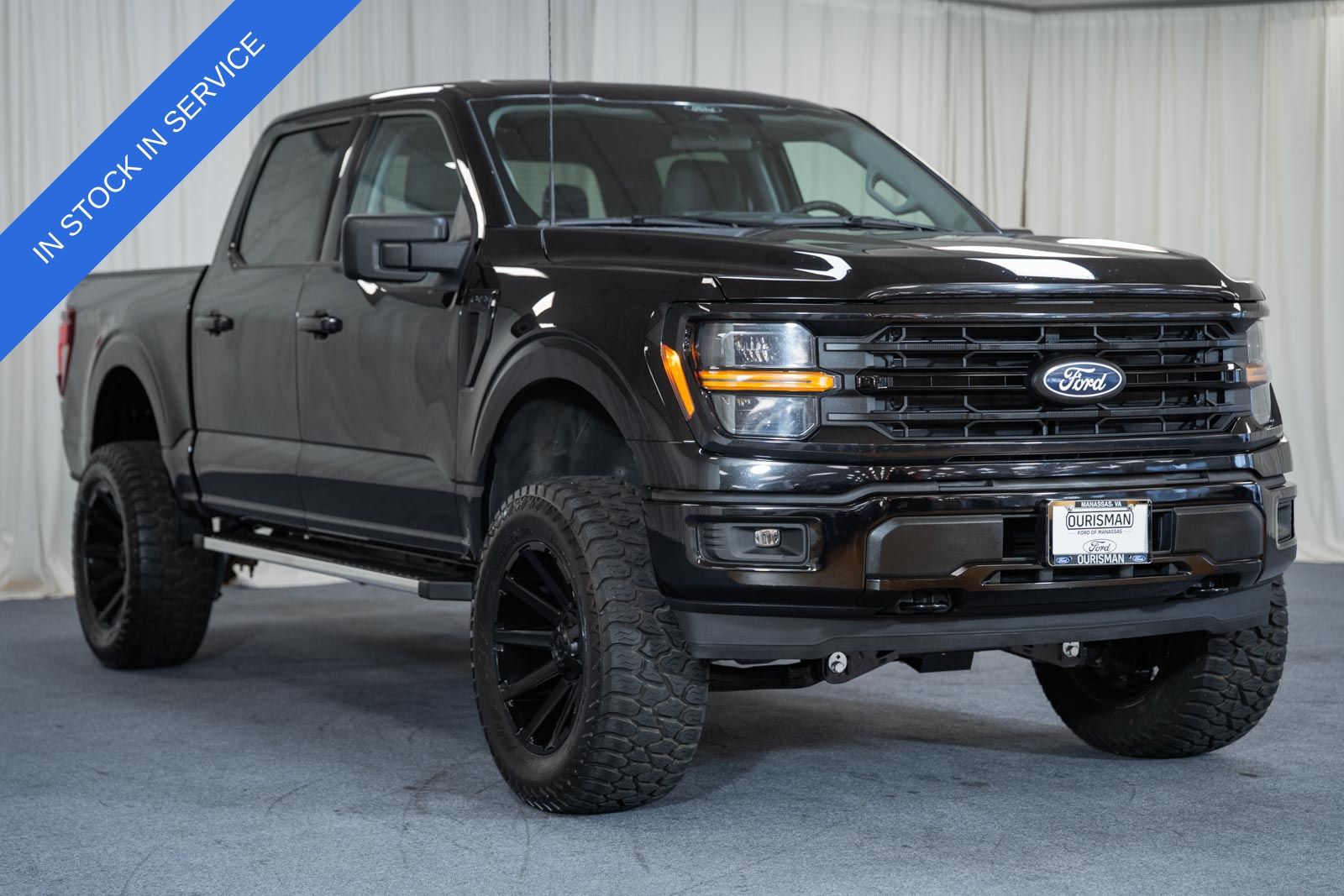 Agate Black Metallic 2025 Ford F-150 Pickup Truck Four-Wheel Drive Automatic
