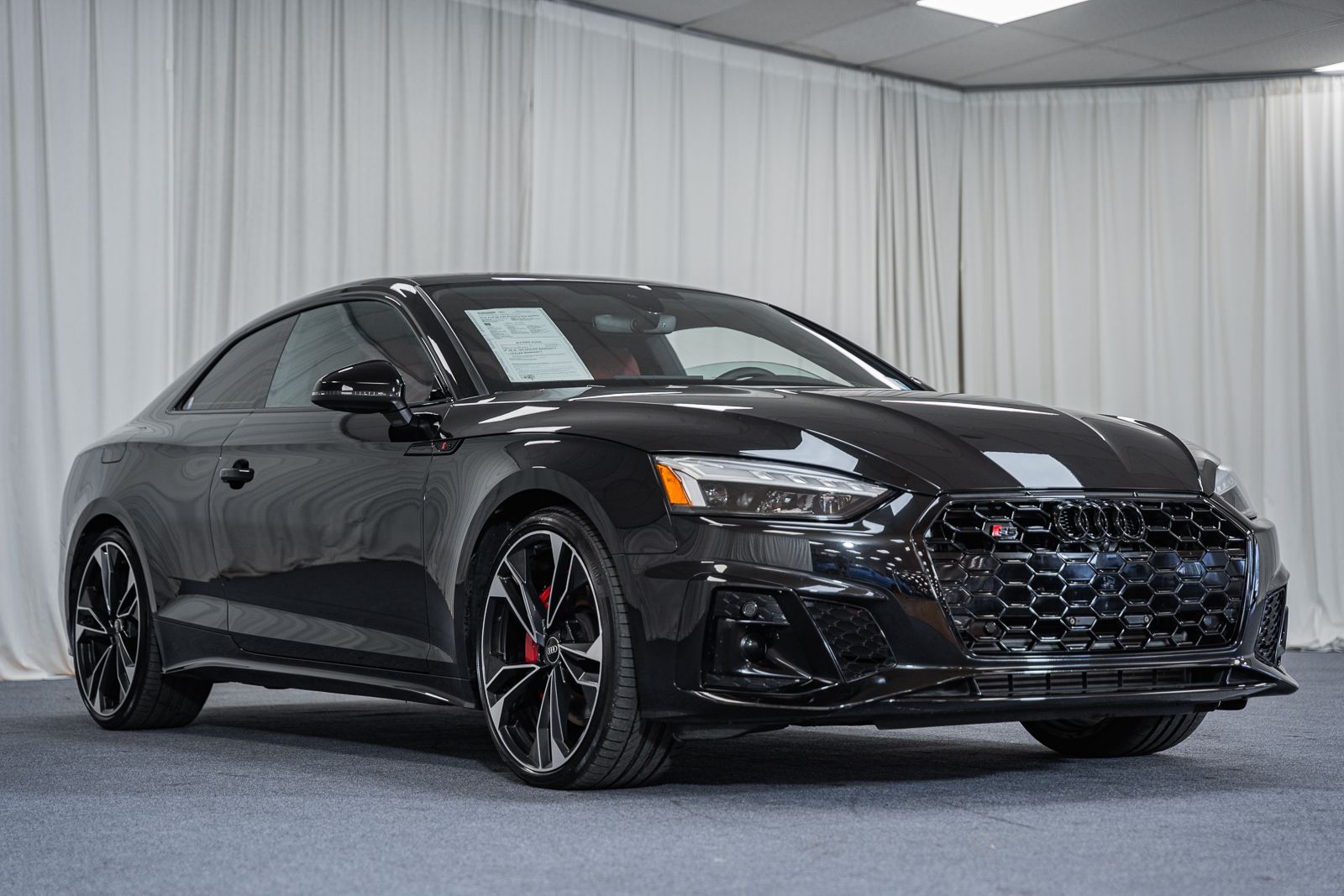 Mythos Black Metallic 2024 Audi S5 3.0T quattro Premium Plus Coupe AWD Coupe All-Wheel Drive 8-Speed Automatic