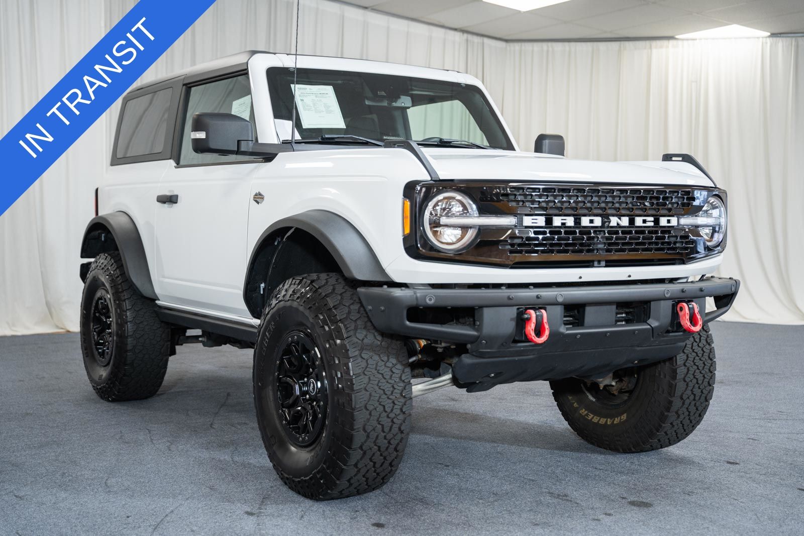Oxford White 2022 Ford Bronco SUV / Crossover Four-Wheel Drive Automatic