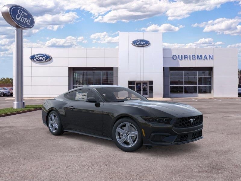 Shadow Black 2026 Ford Mustang Coupe Rear-Wheel Drive Automatic