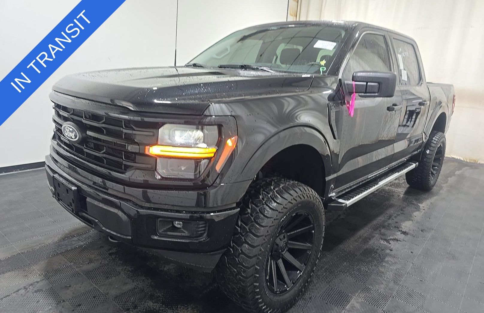 Agate Black Metallic 2025 Ford F-150 Pickup Truck Four-Wheel Drive Automatic