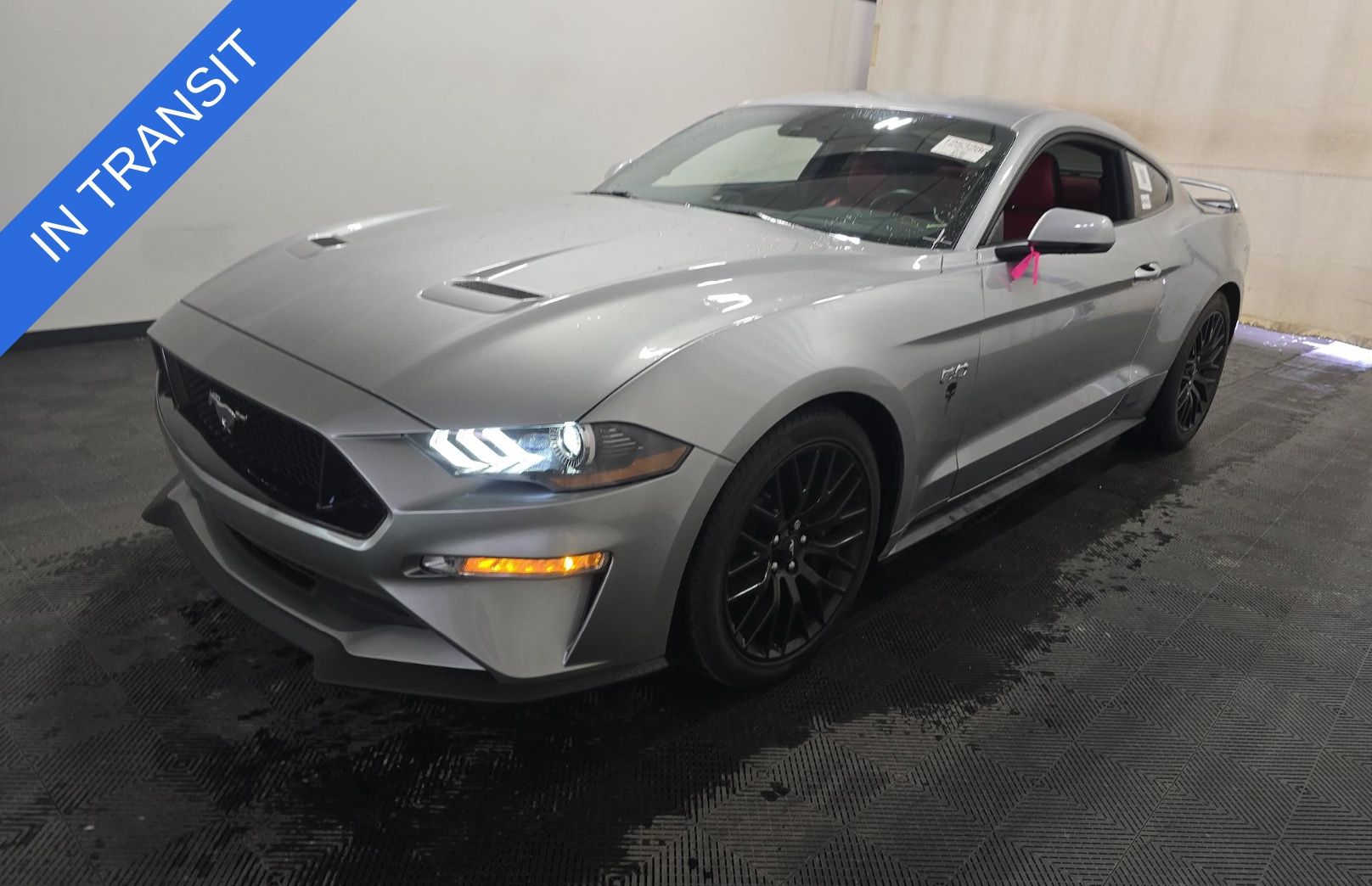 Iconic Silver Metallic 2021 Ford Mustang GT Premium Coupe RWD Coupe Rear-Wheel Drive 6-Speed Manual