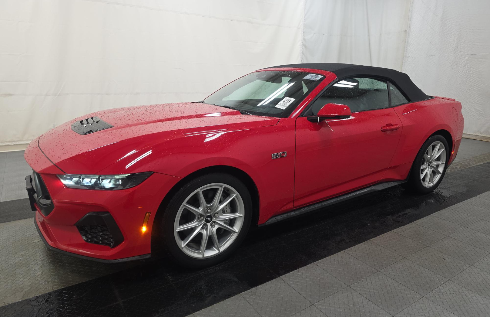 Race Red 2025 Ford Mustang GT Premium Convertible RWD Convertible Rear-Wheel Drive Automatic