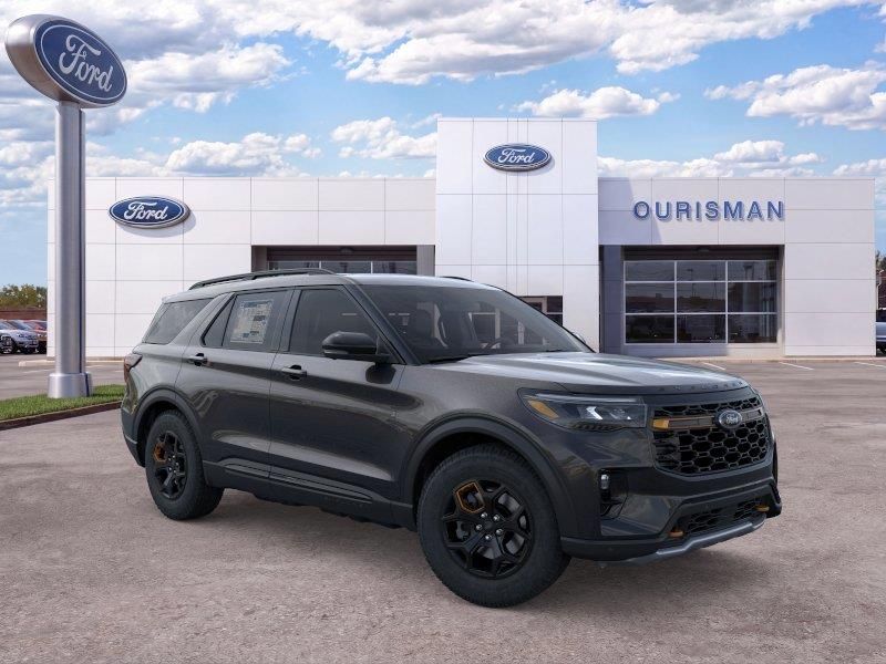 Black Metallic 2026 Ford Explorer SUV / Crossover All-Wheel Drive Automatic