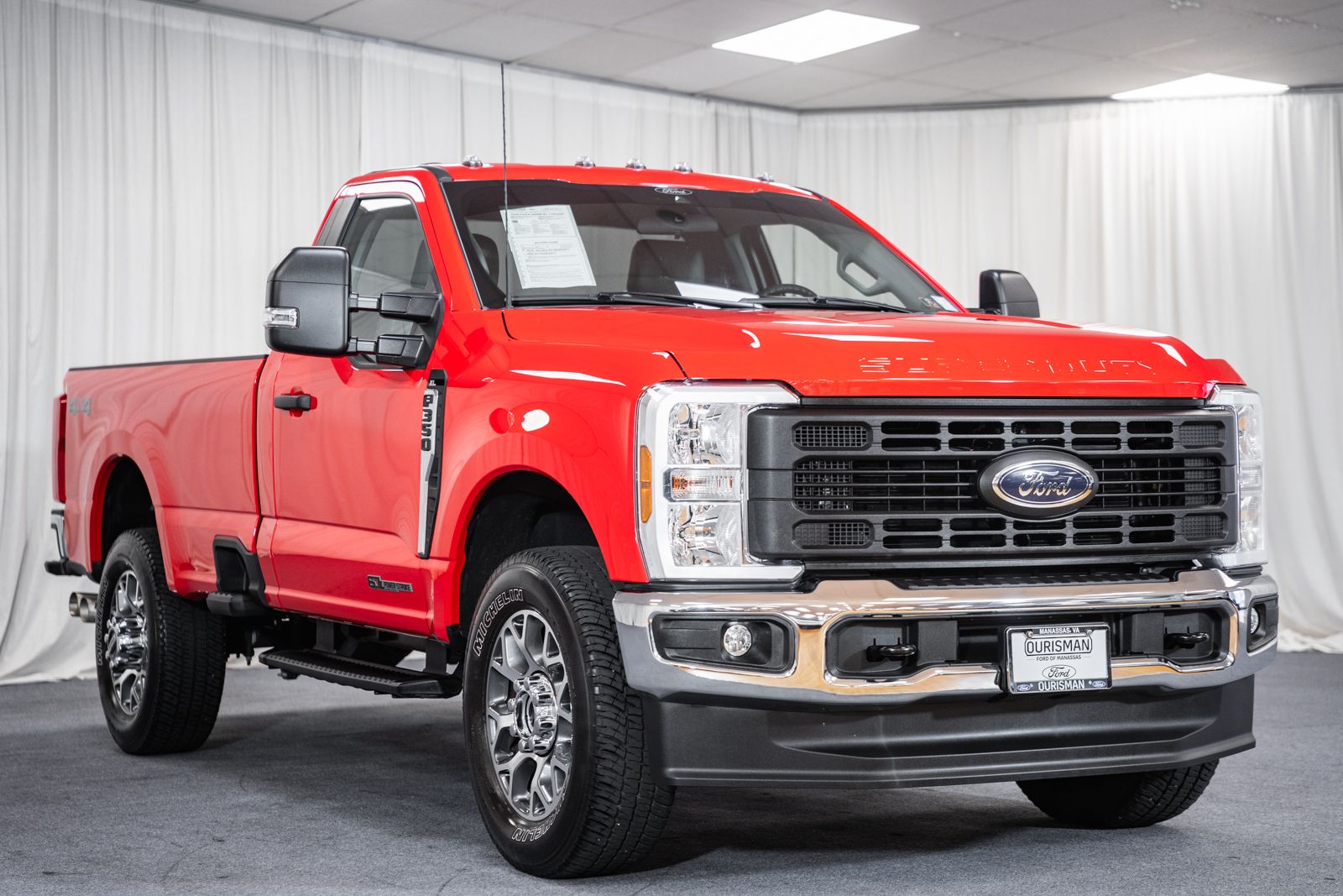 Race Red 2024 Ford F-350 Super Duty XL LB 4WD Pickup Truck Four-Wheel Drive Automatic