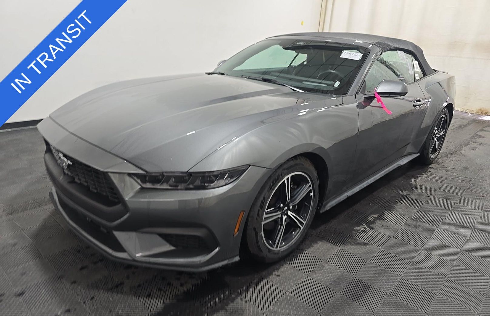 Carbonized Gray Metallic 2025 Ford Mustang Convertible Rear-Wheel Drive Automatic