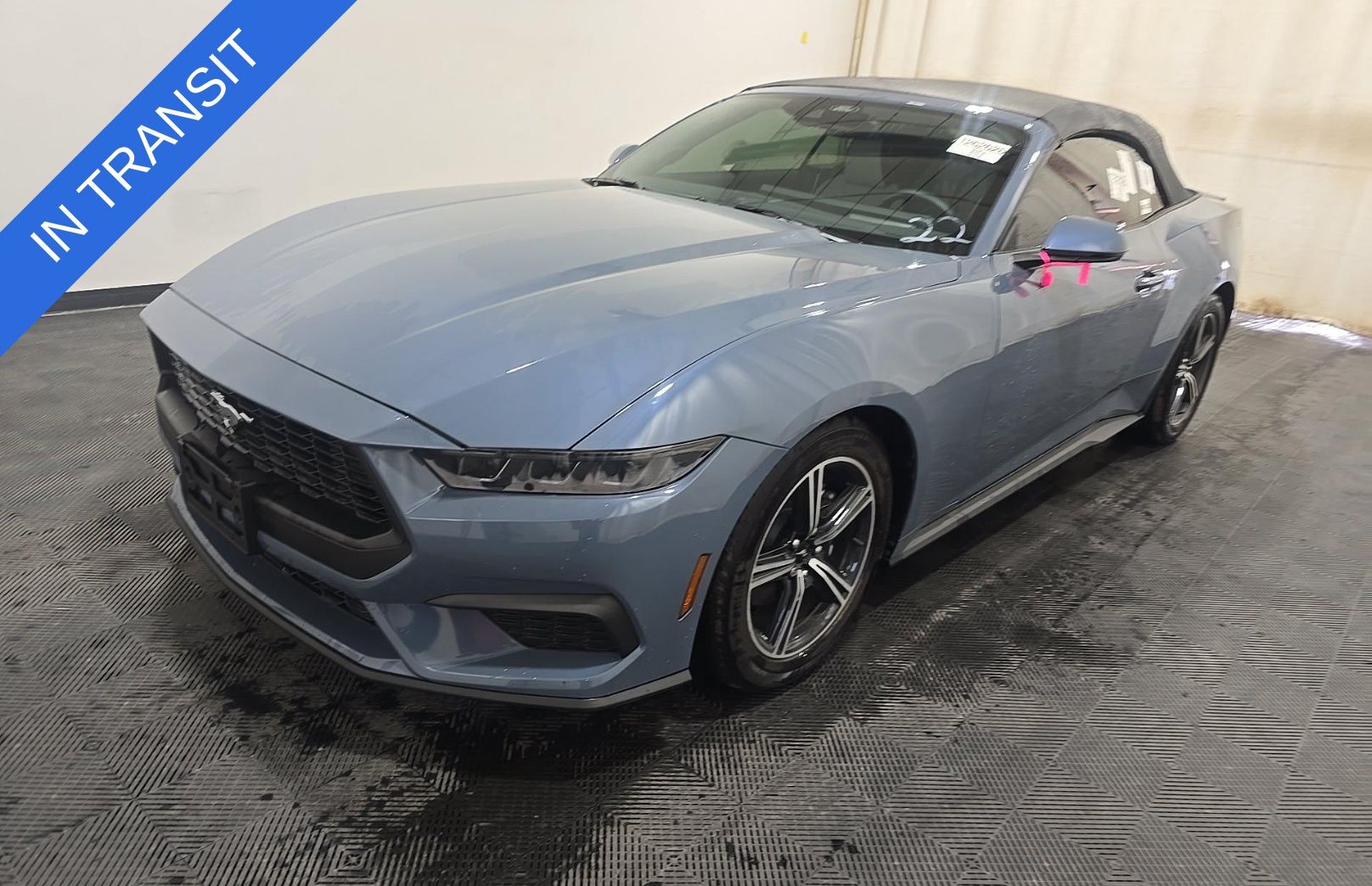 Vapor Blue Metallic 2025 Ford Mustang Convertible Rear-Wheel Drive Automatic