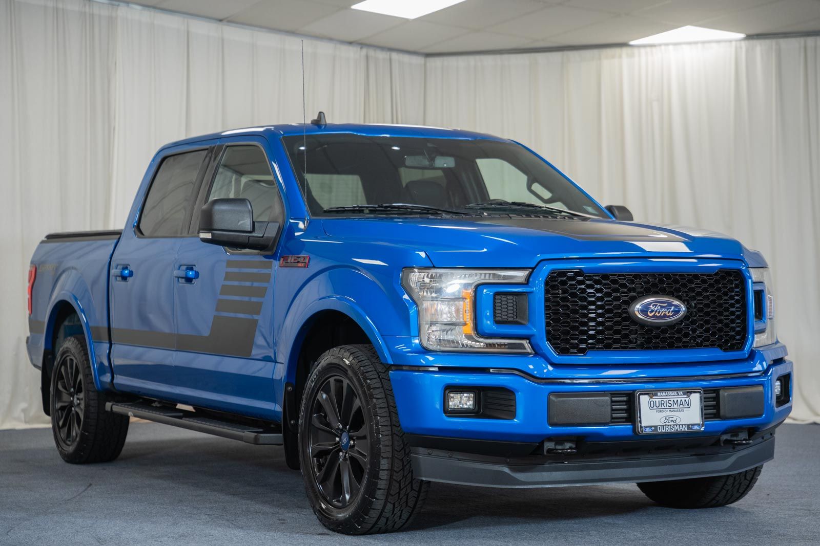 Velocity Blue Metallic 2019 Ford F-150 Pickup Truck Four-Wheel Drive Automatic