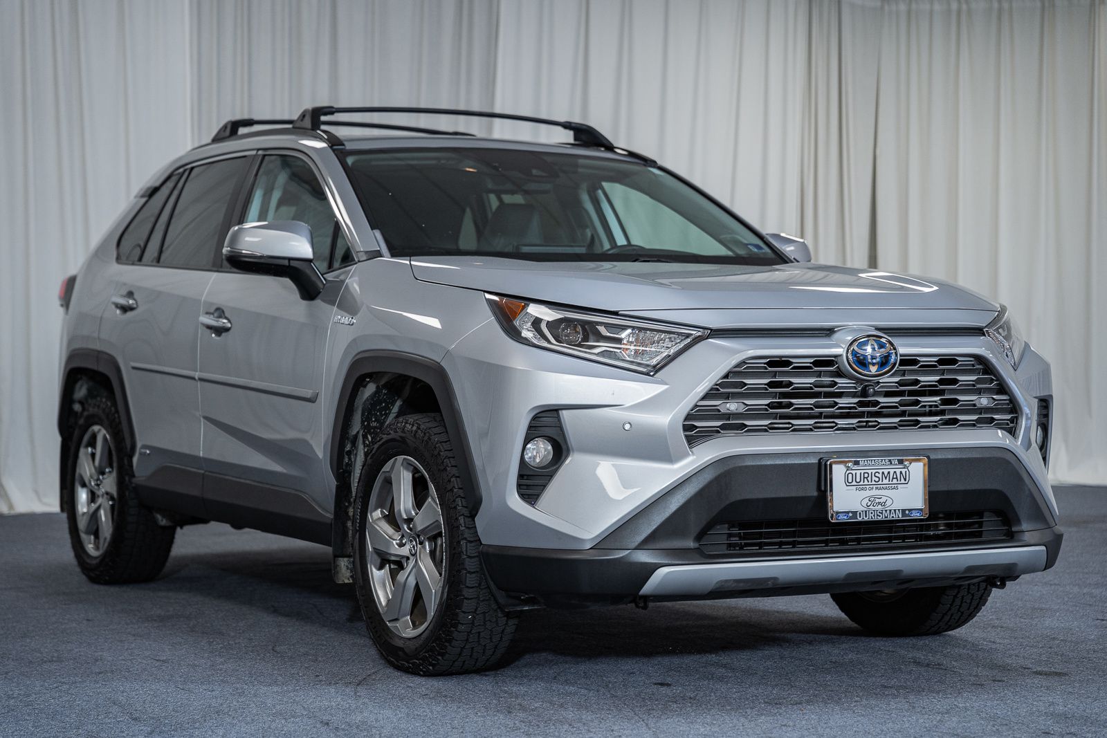 Silver Sky Metallic 2020 Toyota RAV4 Hybrid SUV / Crossover All-Wheel Drive Continuously Variable Transmission