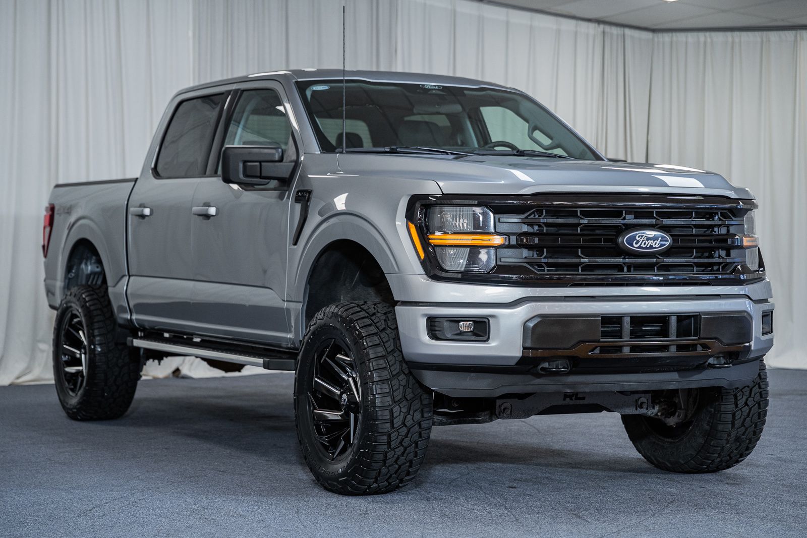 Iconic Silver Metallic 2025 Ford F-150 Pickup Truck Four-Wheel Drive Automatic