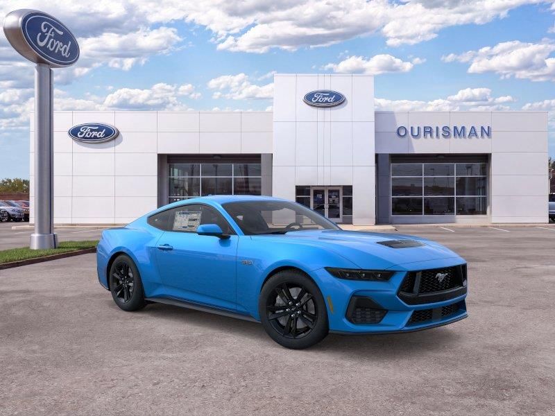 Grabber Blue Metallic 2026 Ford Mustang Coupe Rear-Wheel Drive 6-Speed Manual