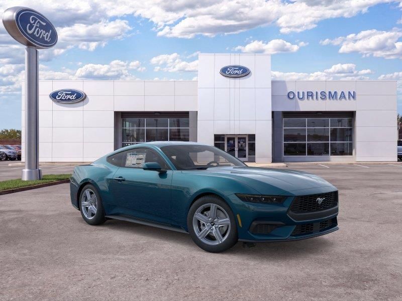 Adriatic Blue Metallic 2026 Ford Mustang Coupe Rear-Wheel Drive Automatic