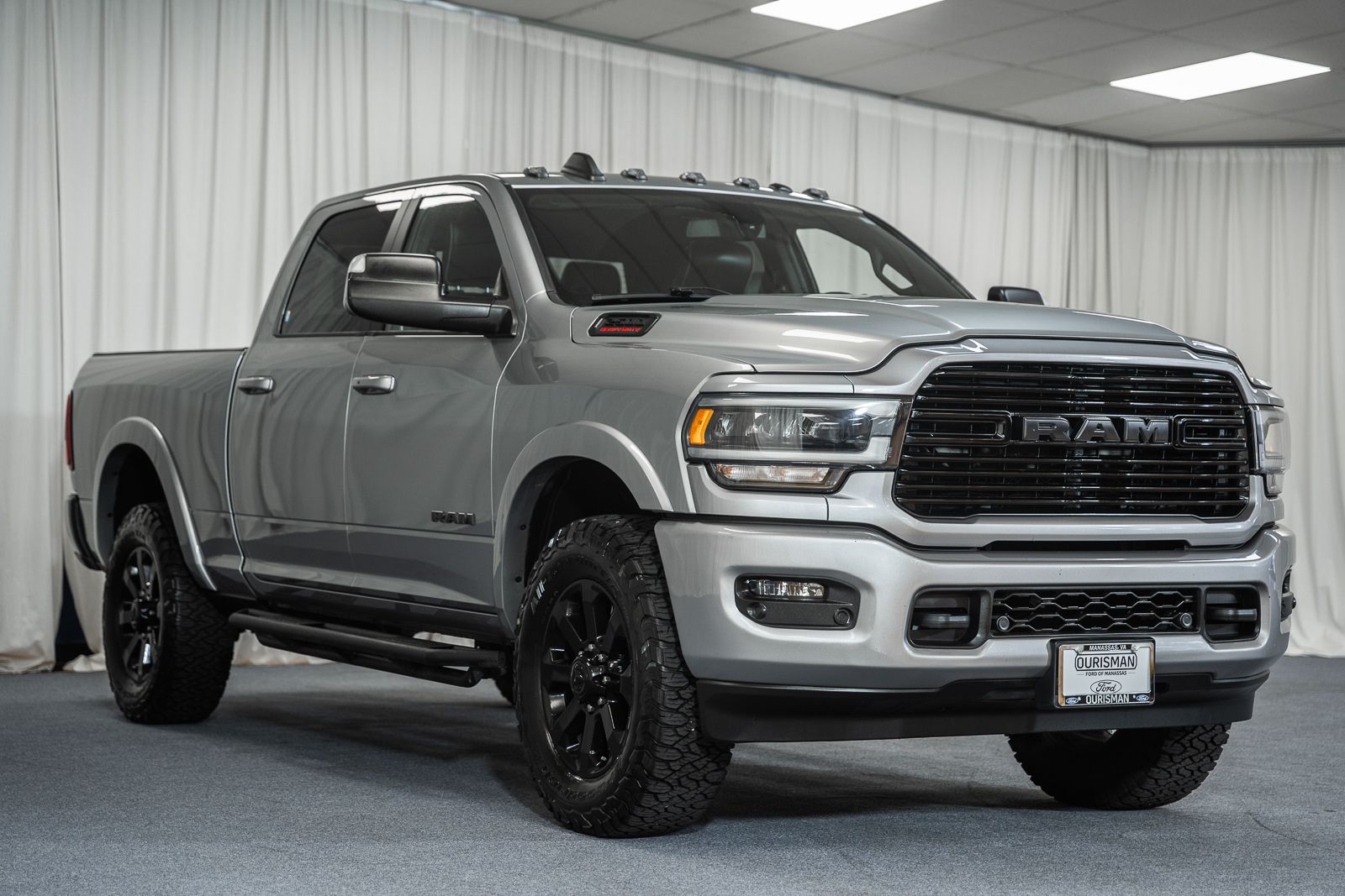 Billet Silver Metallic Clearcoat 2020 RAM 2500 Laramie Crew Cab 4WD Pickup Truck Four-Wheel Drive 8-Speed Automatic