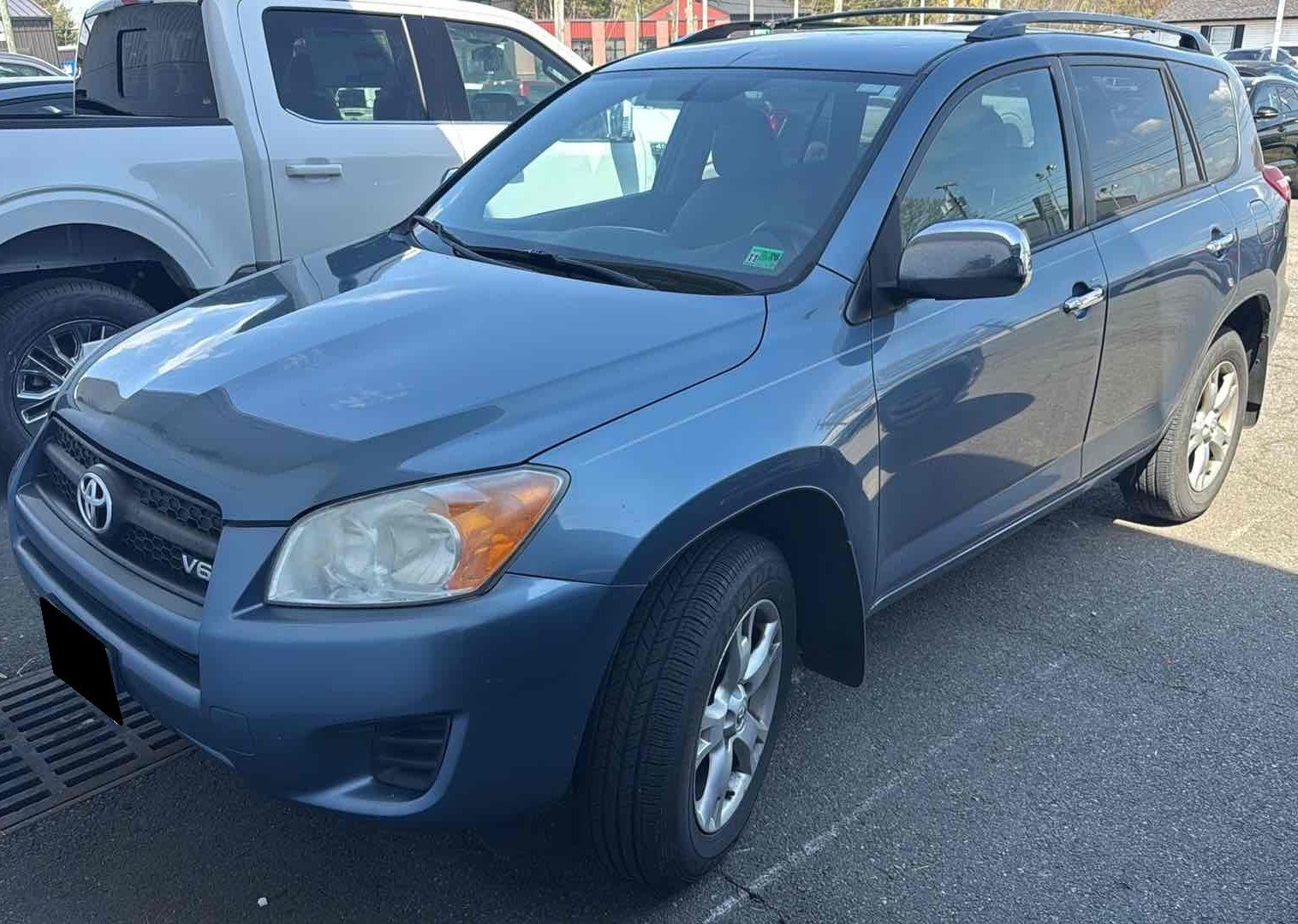 Pacific Blue Metallic 2011 Toyota RAV4 Base V6 4WD SUV / Crossover Four-Wheel Drive 5-Speed Automatic Overdrive