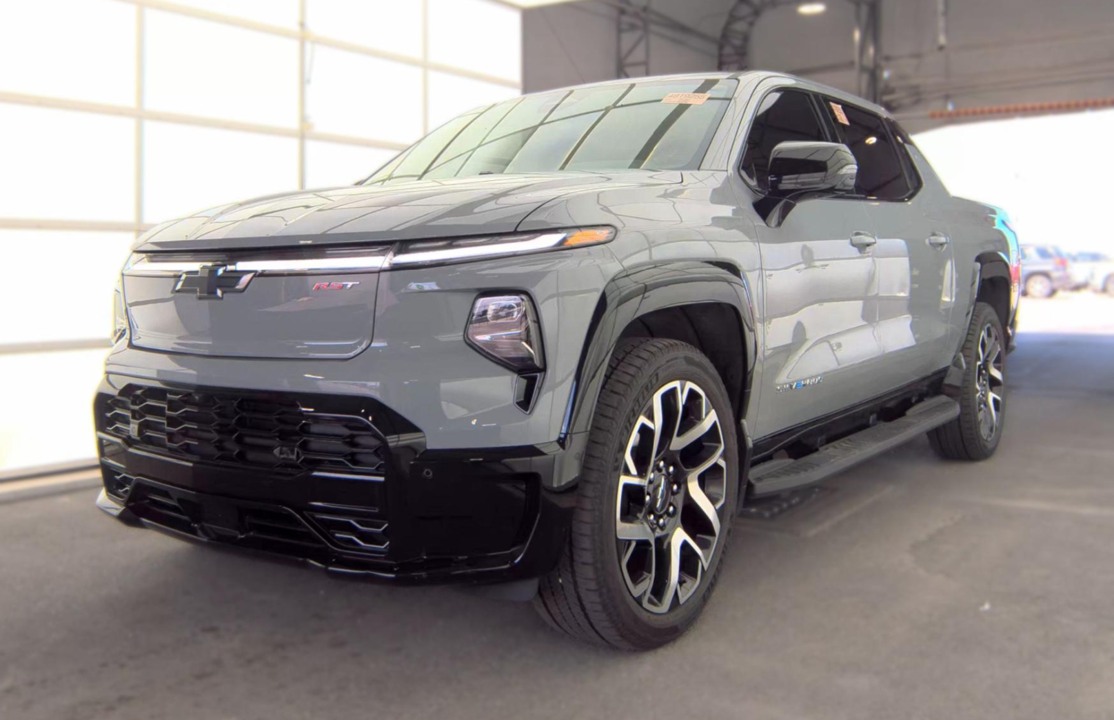 Slate Gray Metallic 2025 Chevrolet Silverado EV Pickup Truck All-Wheel Drive 1-Speed Automatic