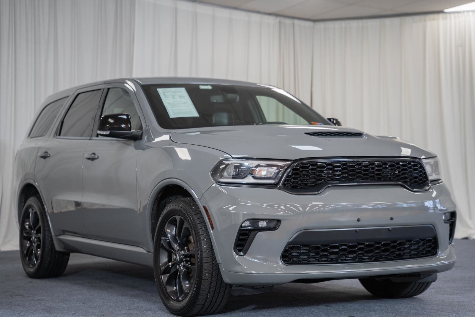 Destroyer Gray Clearcoat 2021 Dodge Durango SUV / Crossover All-Wheel Drive 8-Speed Automatic