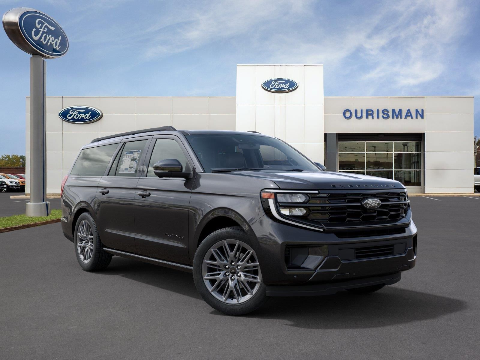 Gray Metallic 2027 Ford Expedition SUV / Crossover Four-Wheel Drive Automatic