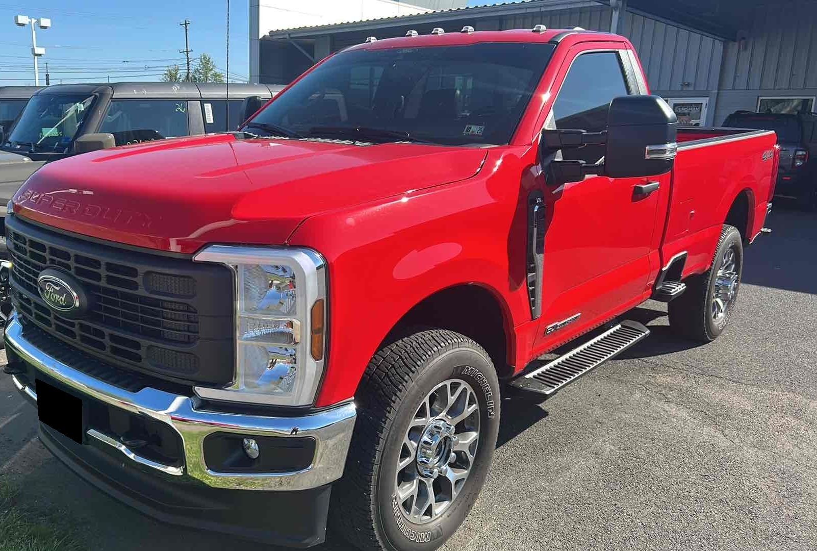 Race Red 2024 Ford F-350 Super Duty XL LB 4WD Pickup Truck Four-Wheel Drive Automatic