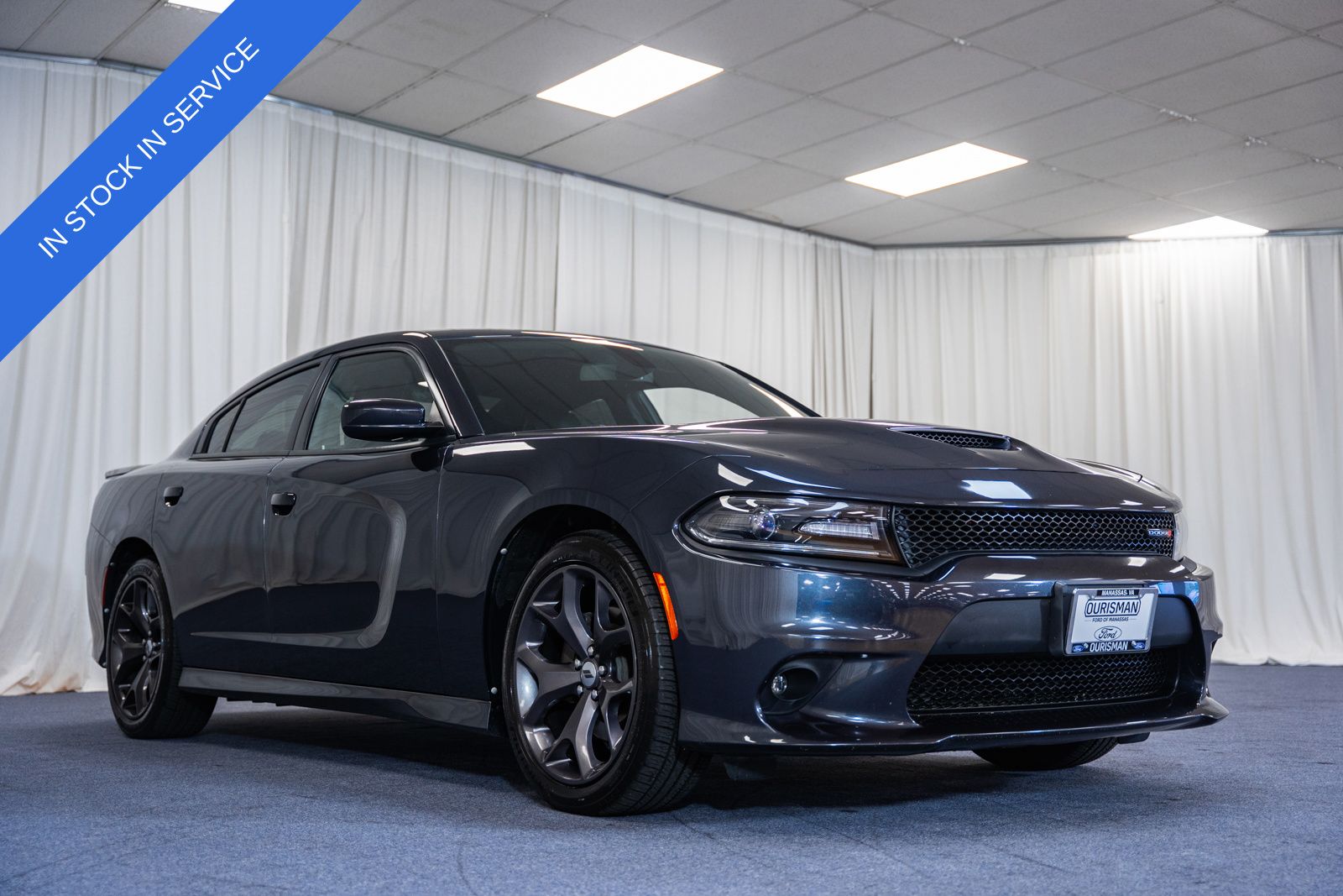 Gray (Maximum Steel Metallic Clearcoat) 2019 Dodge Charger GT RWD Sedan Rear-Wheel Drive 8-Speed Automatic