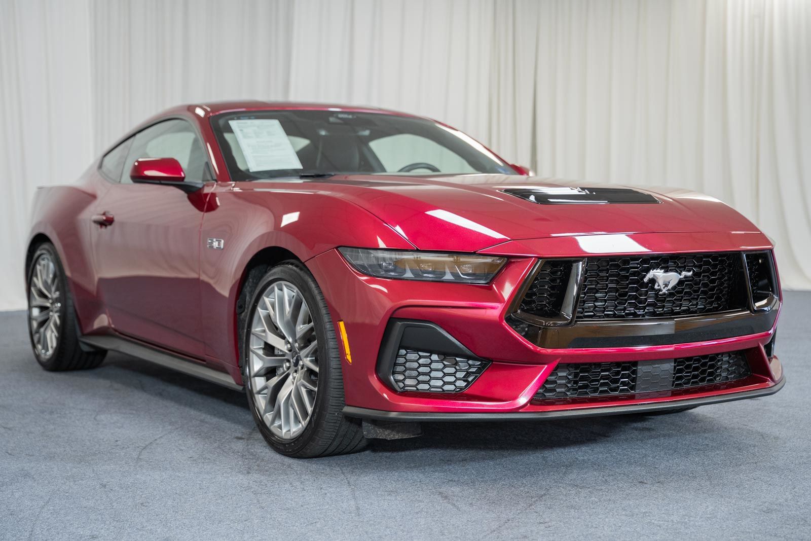 Pink (Molten Magenta Metallic Tri-Coat) 2025 Ford Mustang Coupe Rear-Wheel Drive Automatic