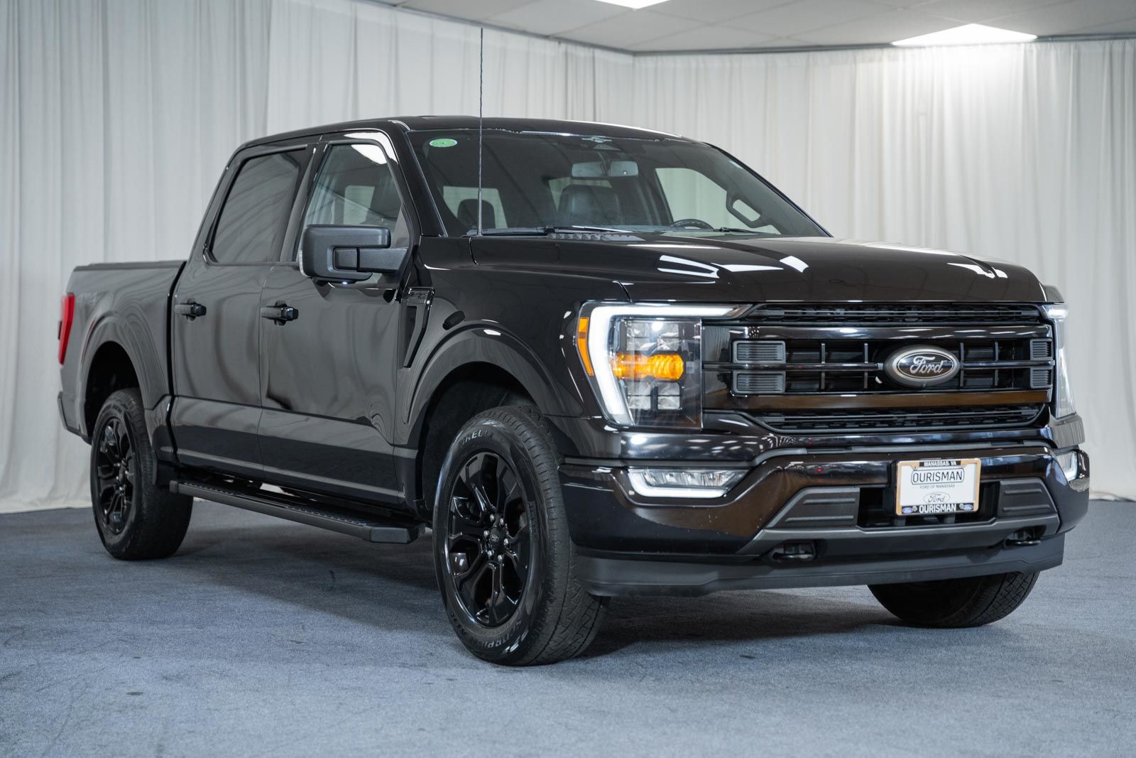 Agate Black Metallic 2023 Ford F-150 Pickup Truck Four-Wheel Drive Automatic