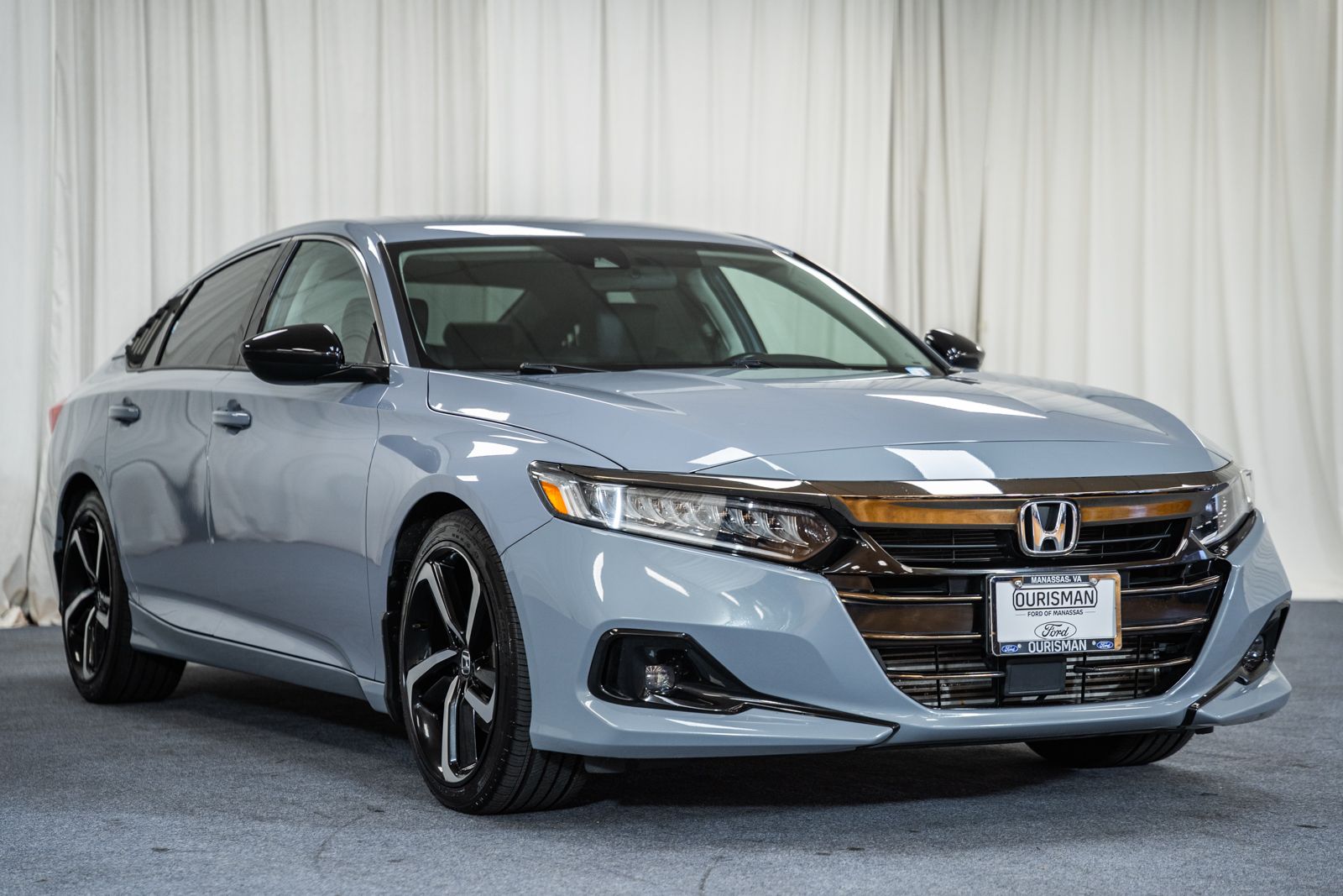 Sonic Gray Pearl 2021 Honda Accord Sport Special Edition FWD Sedan Front-Wheel Drive Continuously Variable Transmission