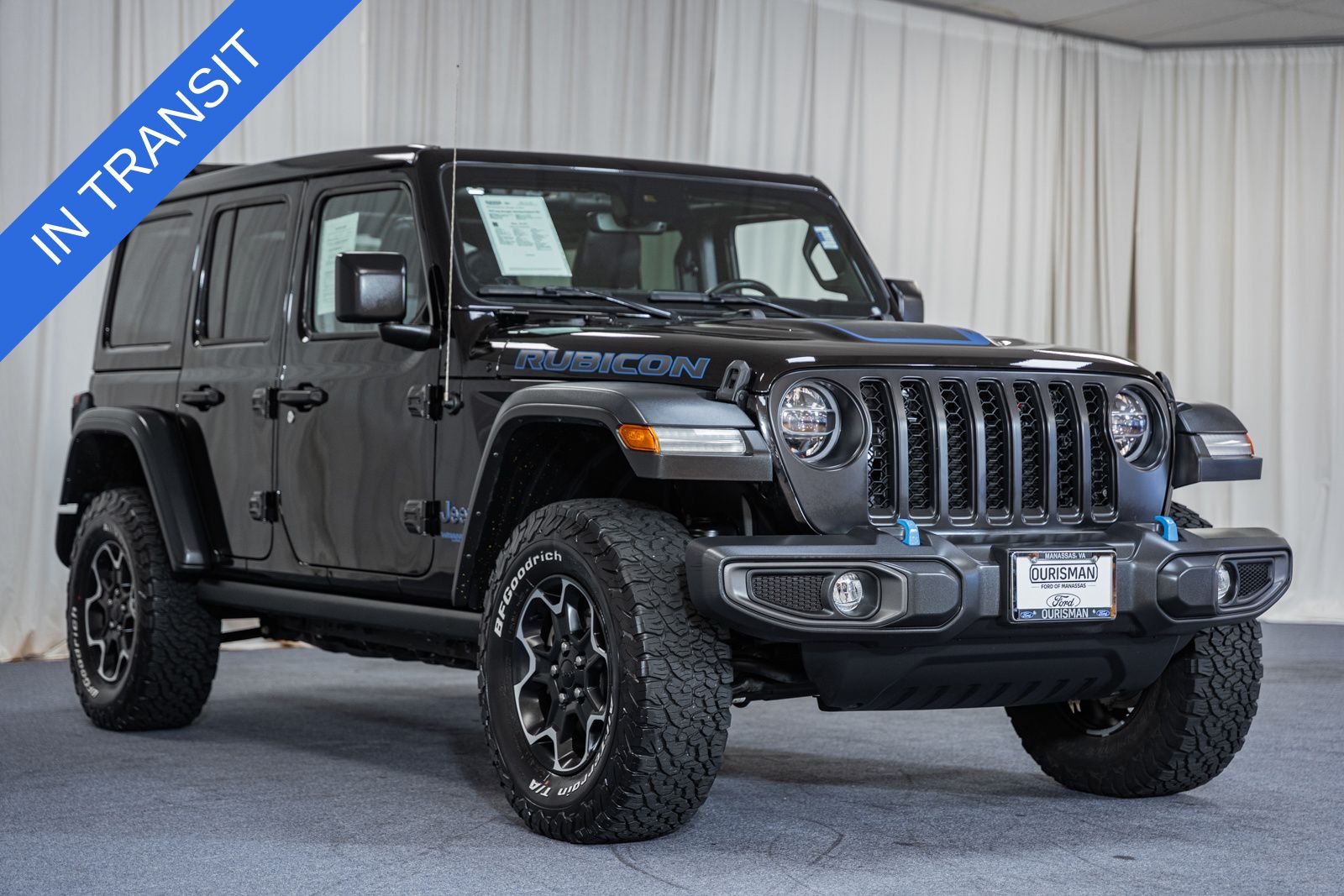 Black Clearcoat 2022 Jeep Wrangler 4xe SUV / Crossover Four-Wheel Drive 8-Speed Automatic