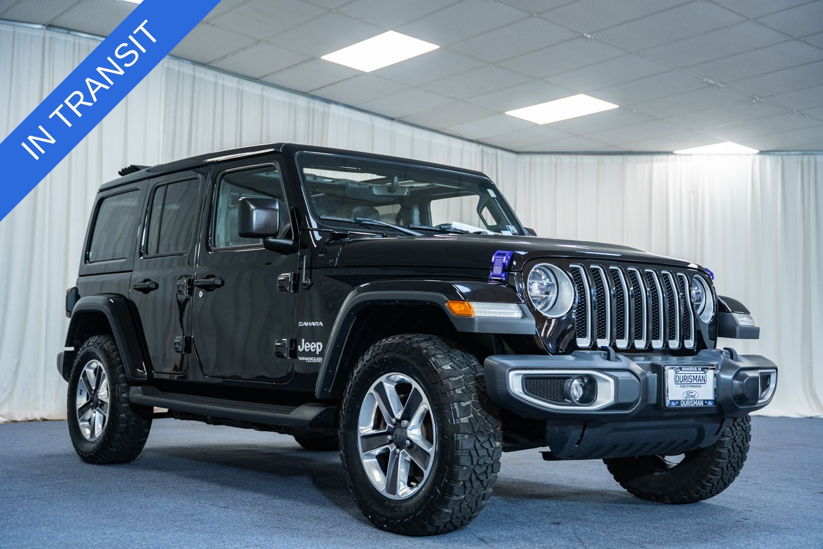 Black Clearcoat 2021 Jeep Wrangler Unlimited Sahara 4WD SUV / Crossover Four-Wheel Drive 6-Speed Manual