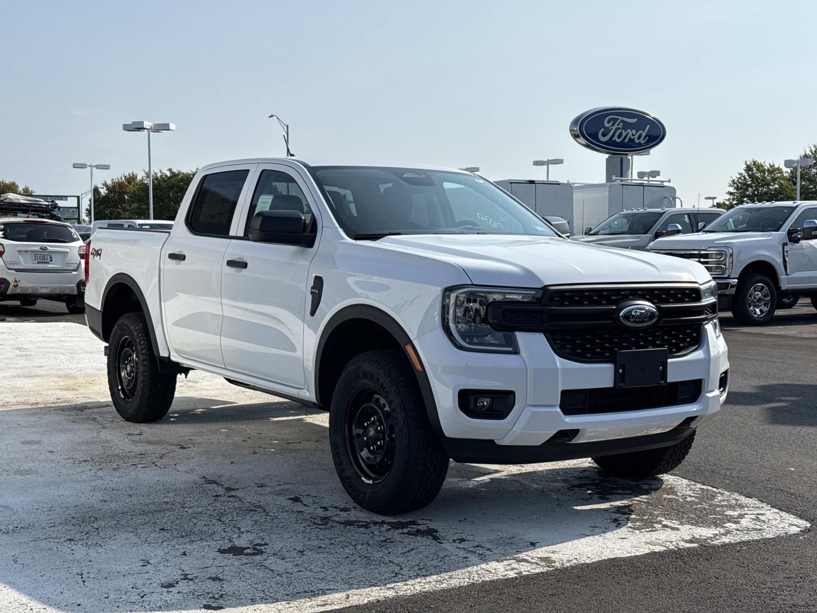 Oxford White 2026 Ford Ranger Pickup Truck Four-Wheel Drive Automatic