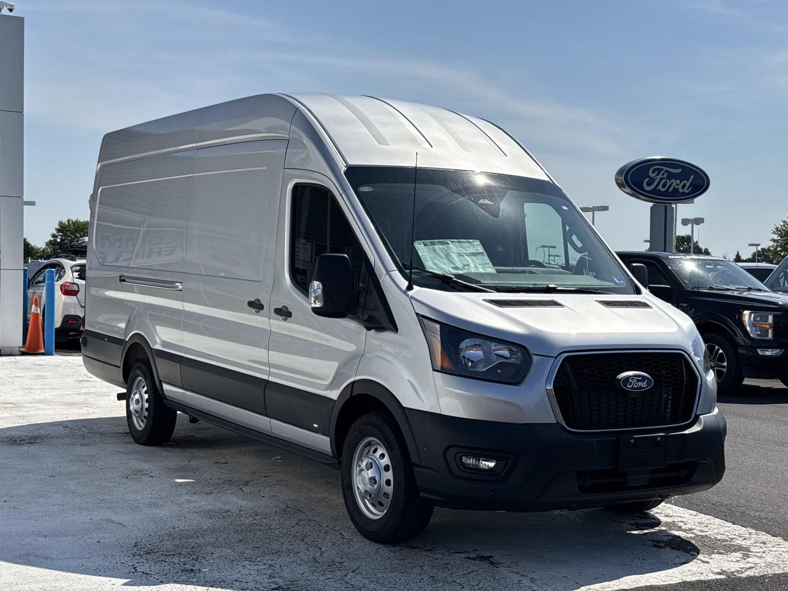 Ingot Silver Metallic 2026 Ford Transit Cargo Van All-Wheel Drive