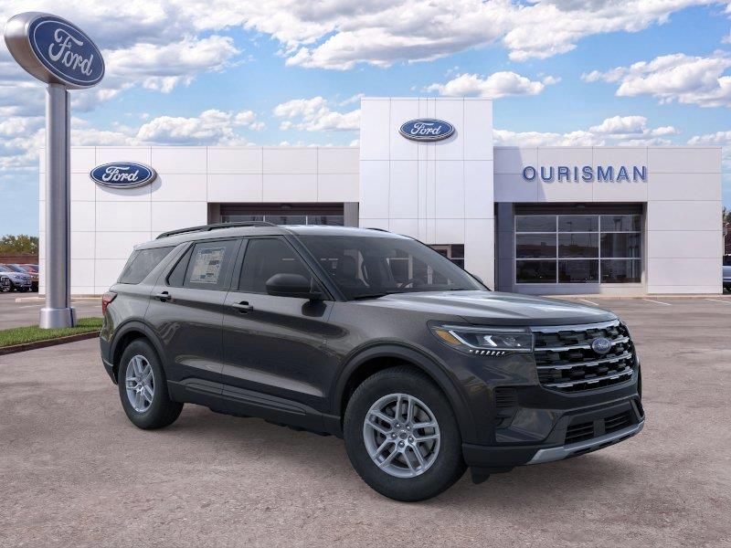 Black Metallic 2026 Ford Explorer SUV / Crossover All-Wheel Drive Automatic