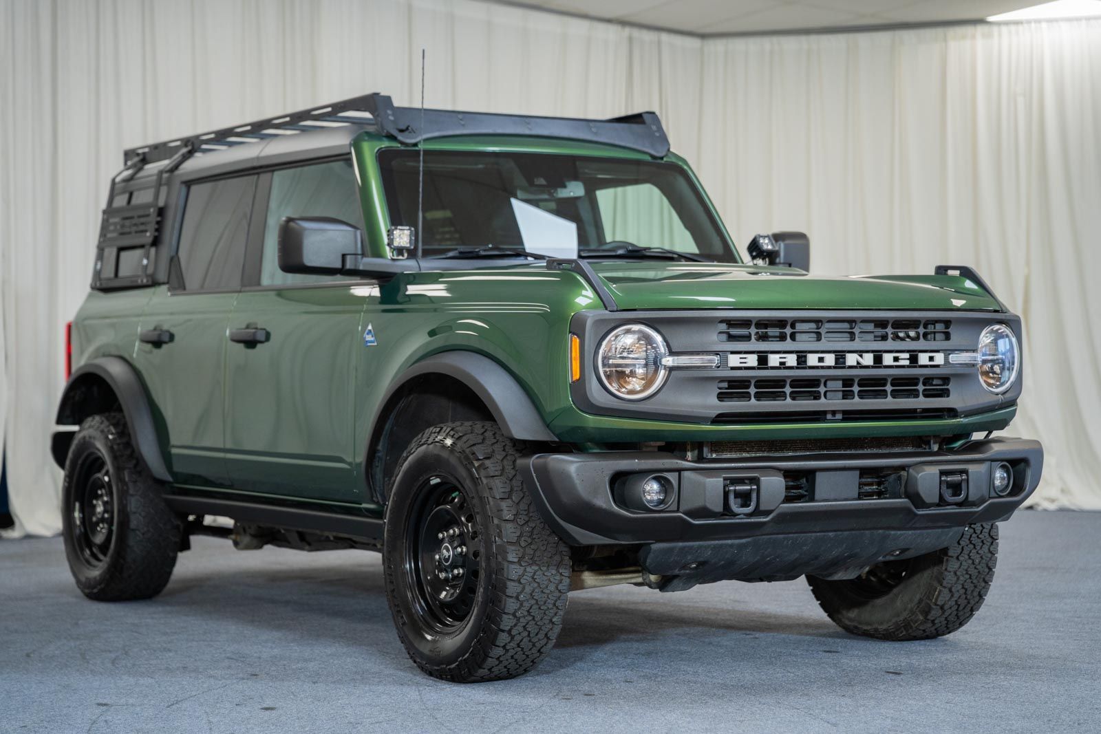 Eruption Green Metallic 2022 Ford Bronco SUV / Crossover Four-Wheel Drive Automatic